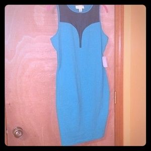 Teal Forever 21 /1X/ Bodycon Dress NWT